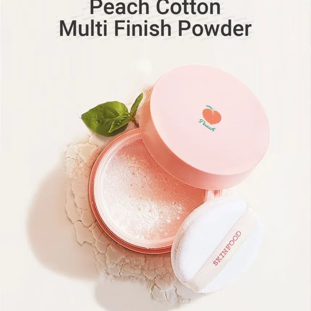 SKINFOOD Peach Cotton Multi Finish Powder - Sealed & Unused
